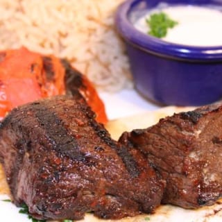 Beef Kabob Entrée