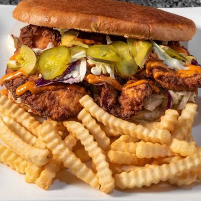 Nashville Crispy Chicken Sandwich.
