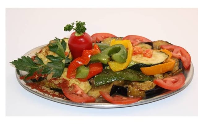 Sky Veggie Plater.