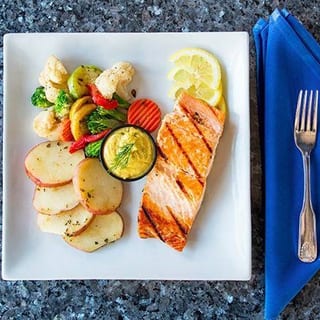 Grilled Salmon Entrée
