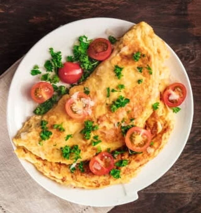 Veggie Omelette.