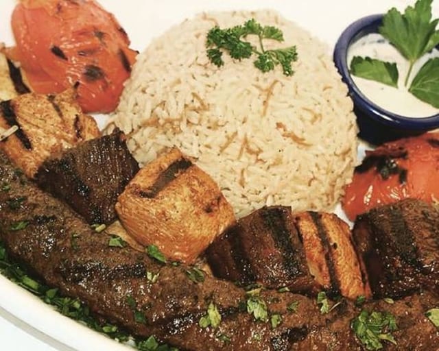 Sky Mixed Grill Entrée.